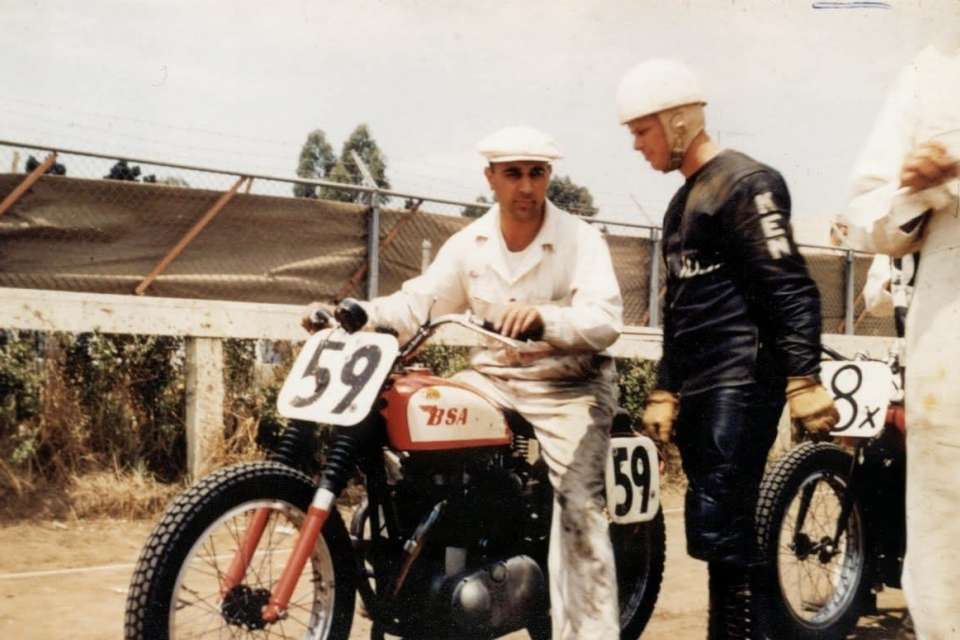 Hap Alzina: America’s legendary motorcycle racer and BSA dealer